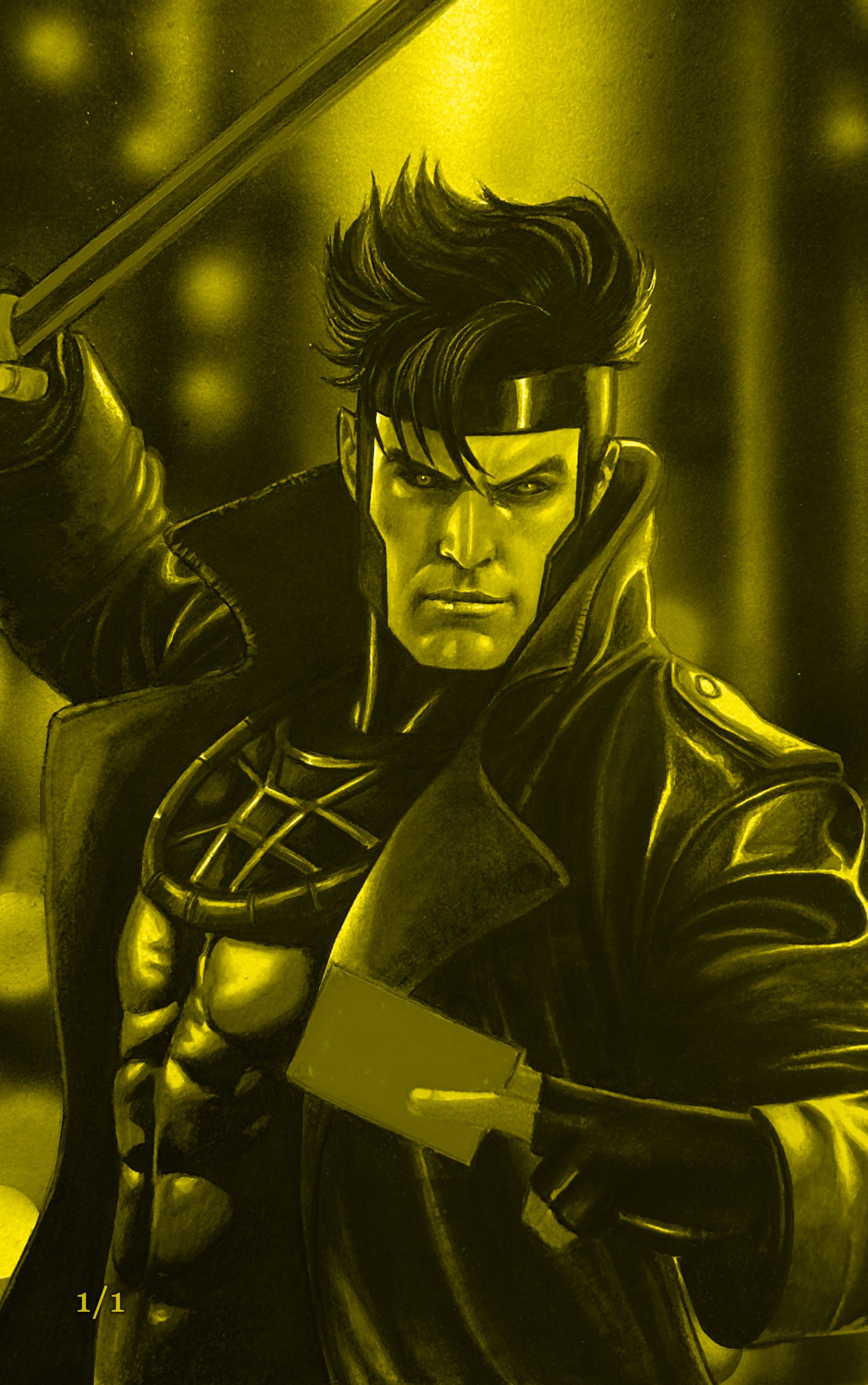 Gold Gambit - Ragin Cajon - Dario Card Stock - Heroes Con Exclusive