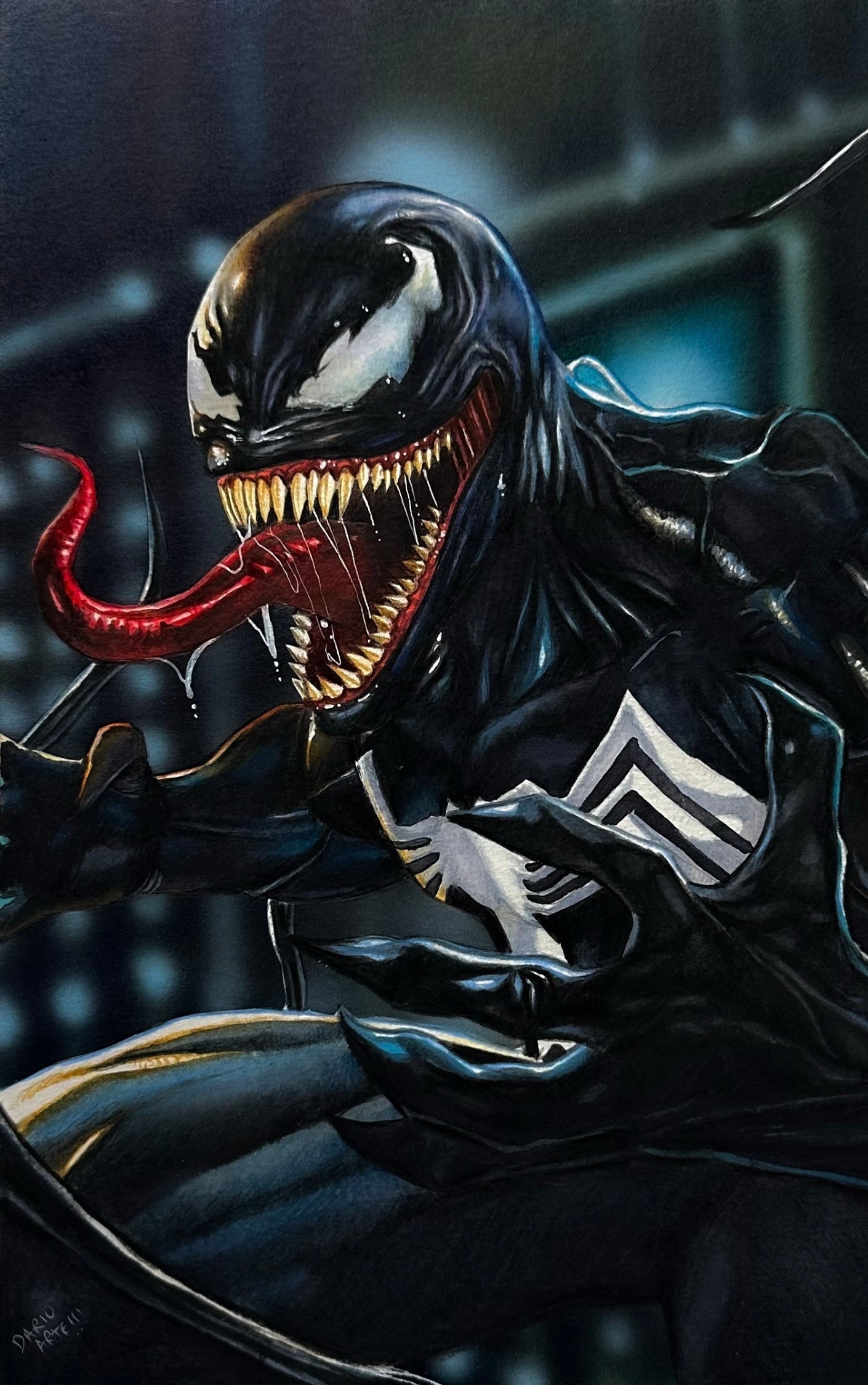 Venom - Dario Card Stock - Heroes Con Exclusive