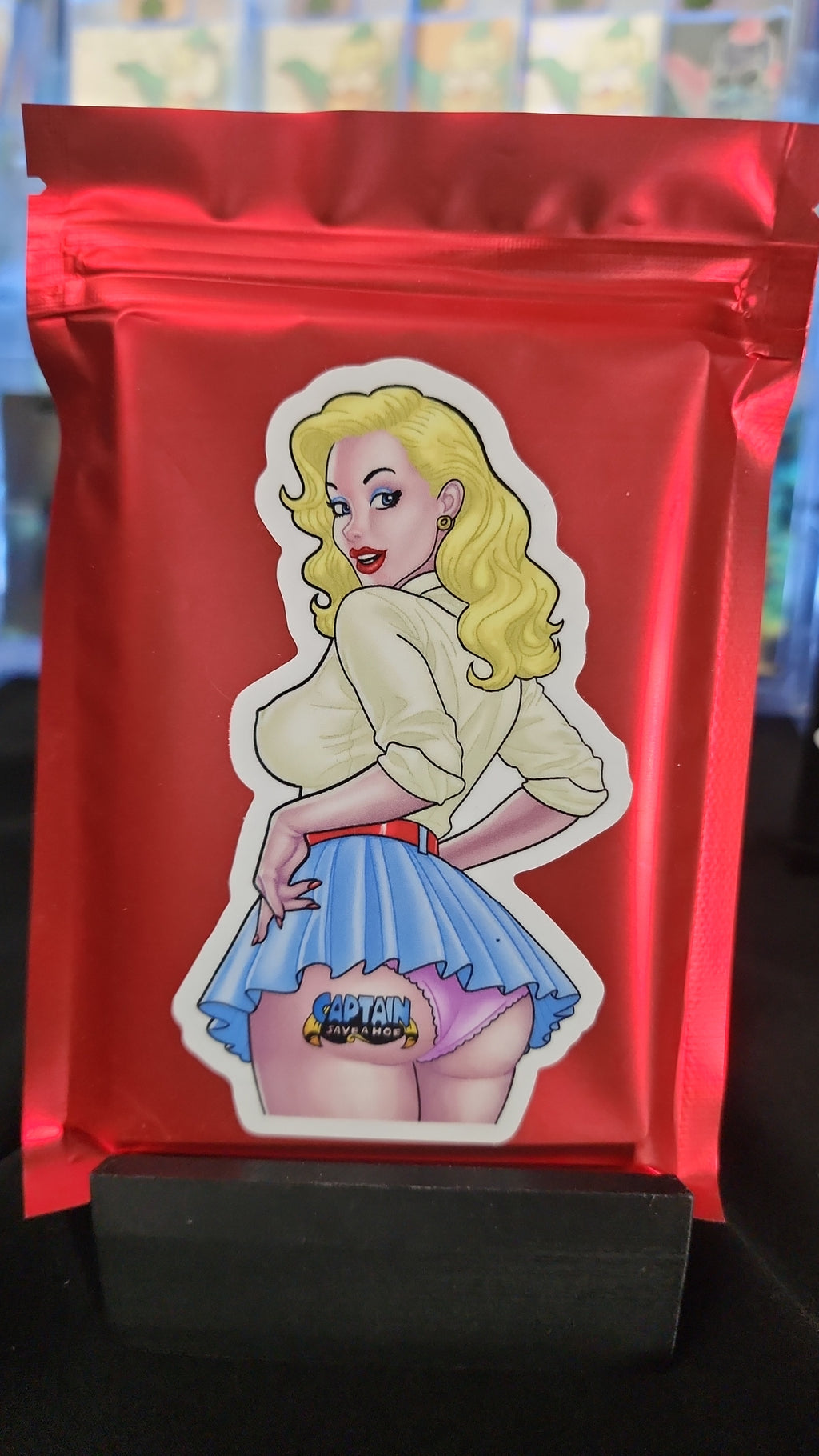 Captain Save a Hoe Card Pack Art by Brett Azar