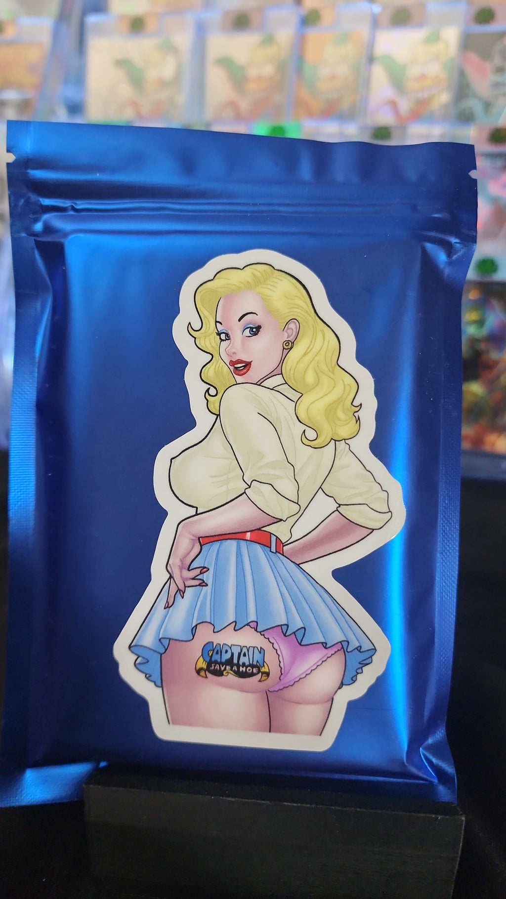 Captain Save a Hoe Card Pack Art by Brett Azar