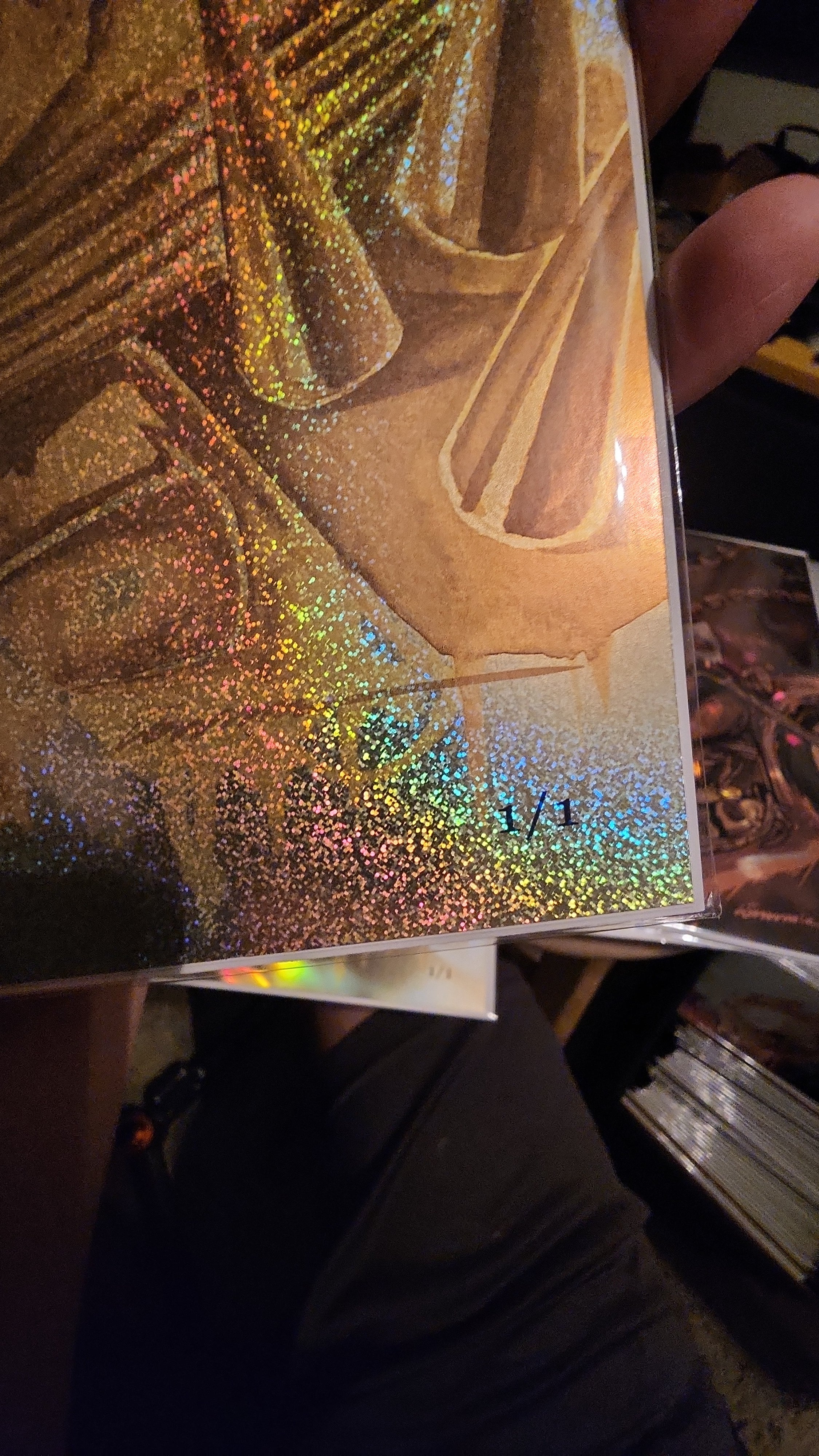 1/1 Gold Görkem Rider - Görkem Demir Sketch Book Confetti Foil Cover D