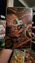 1/1 Gold Q Rider Görkem Demir Sketch Book Confetti Foil Cover D