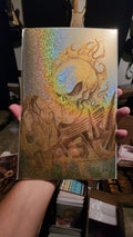 1/1 Gold Görkem Rider - Görkem Demir Sketch Book Confetti Foil Cover D